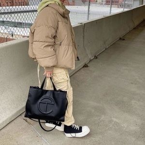 Black Medium Telfar bag